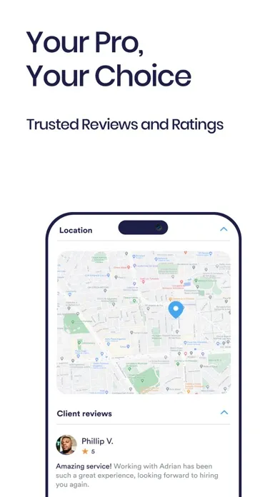 Paid: Hire Local Professionals Screenshots