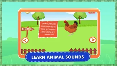 Farm Animals Sounds Kids Games应用截图
