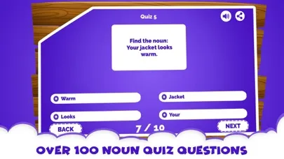 Learn Noun Quiz Games For Kids Screenshots
