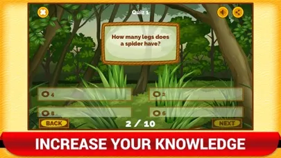 تصاویر Wild Zoo Animals Quiz Kids App