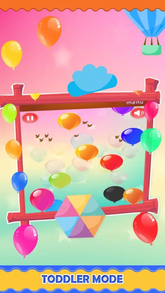 Ảnh chụp màn hình của Learning Balloon Pop Kids Pro