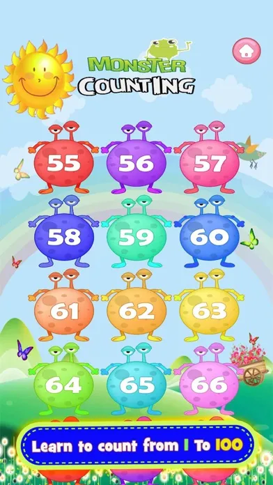Monster Math Counting App Kids スクリーンショット