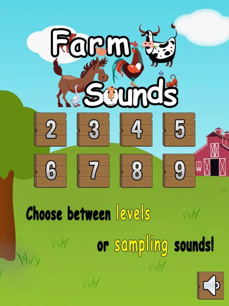 Capturas de pantalla de Farm Sounds - Kids Memory Game iPad