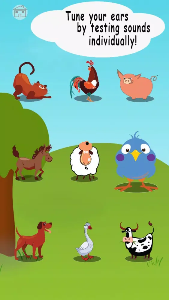Capturas de pantalla de Farm Sounds - Kids Memory Game
