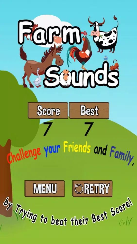 Capturas de pantalla de Farm Sounds - Kids Memory Game
