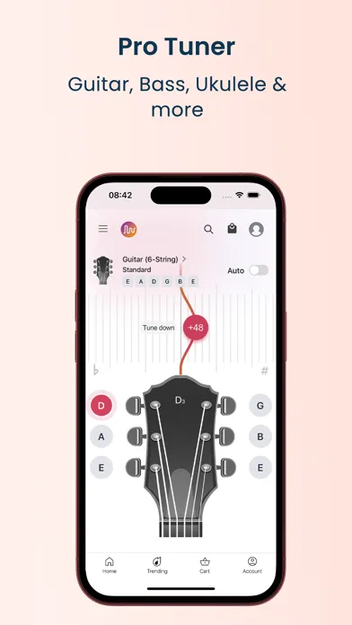 PaidTabs: Tuner, Chords, Tabs Screenshots