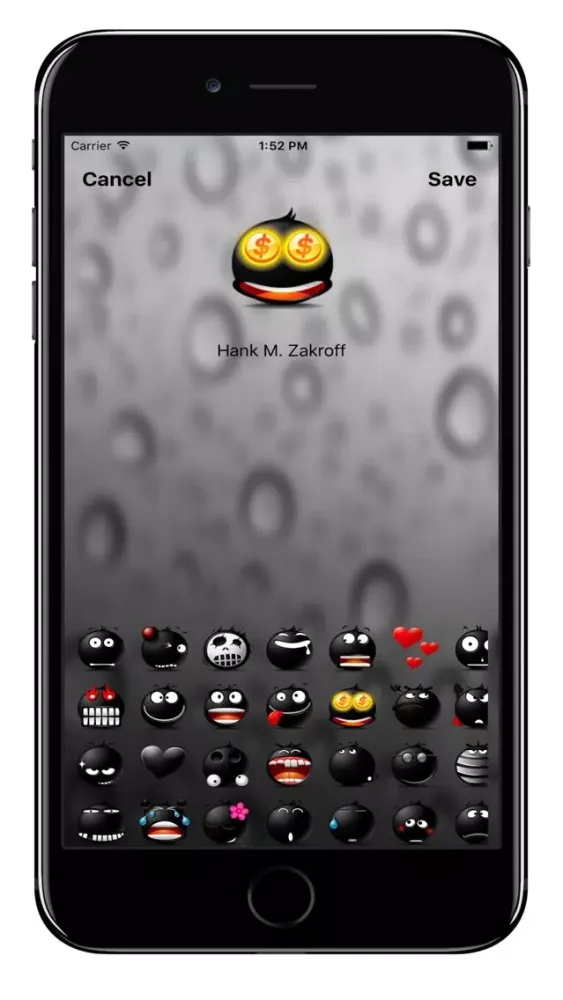 Capturas de tela do Emoji Contacts