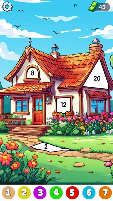Dream Home - Color by Number Screenshots