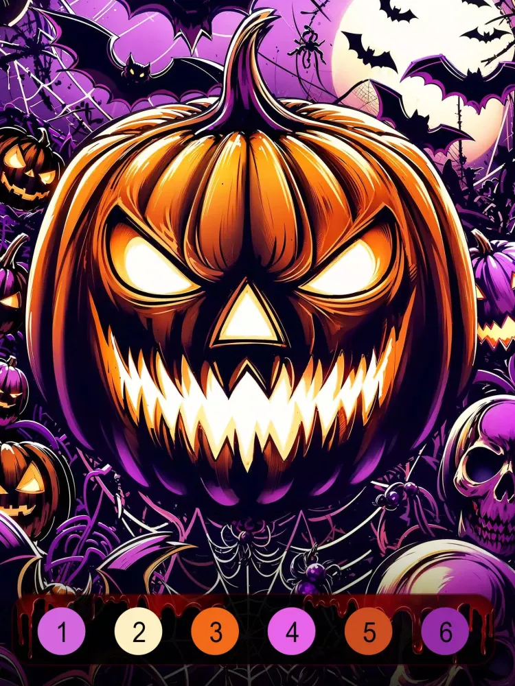 Halloween Witch Coloring Games 스크린샷