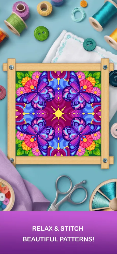 Cross Stitch: Pixel puzzle art Screenshots