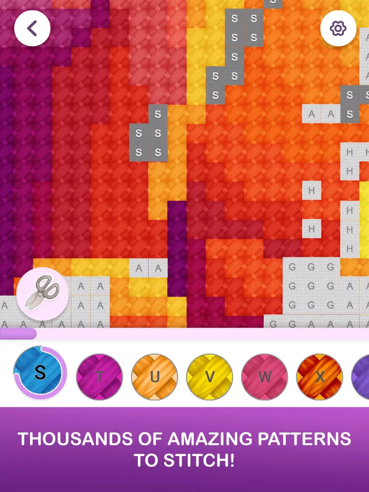 Cross Stitch: Pixel puzzle art Screenshots