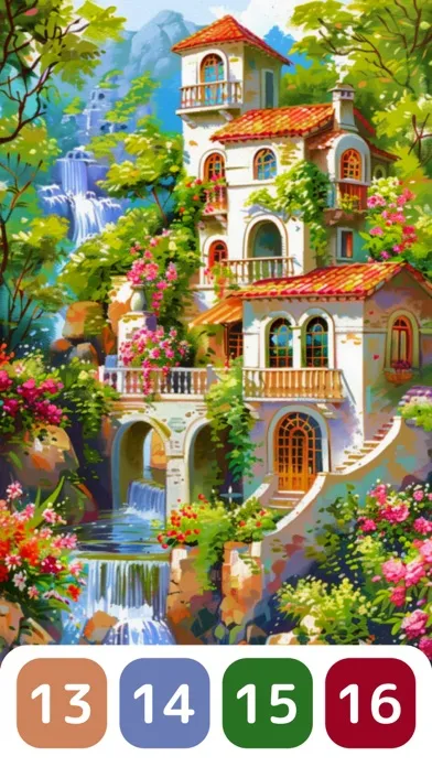 Zrzuty ekranu Color a Day: Paint by Number
