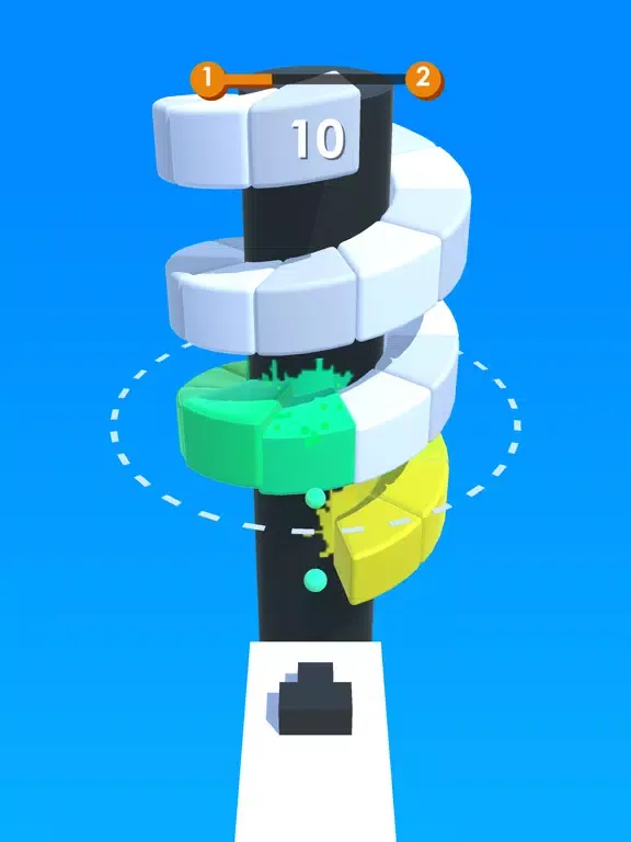 Tangkapan skrin Paint Tower 3D iPad 
