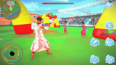 Screenshot di Holi Fun Paintball Game 2024
