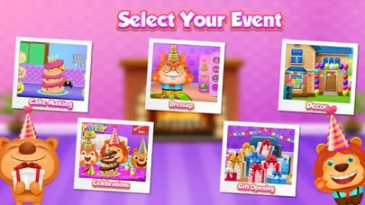Capturas de tela do My Pet Birthday Party