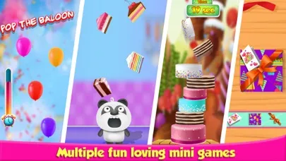 Capturas de tela do My Pet Birthday Party