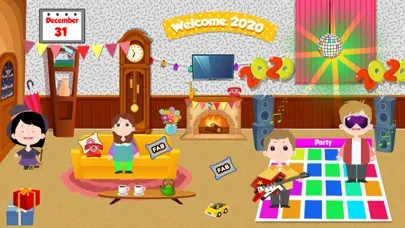 Pretend House Party New Year应用截图