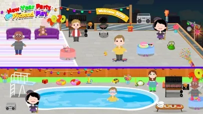 Pretend House Party New Year应用截图