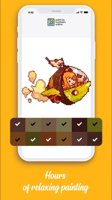 Captures d'écran de Paint by numbers for adults