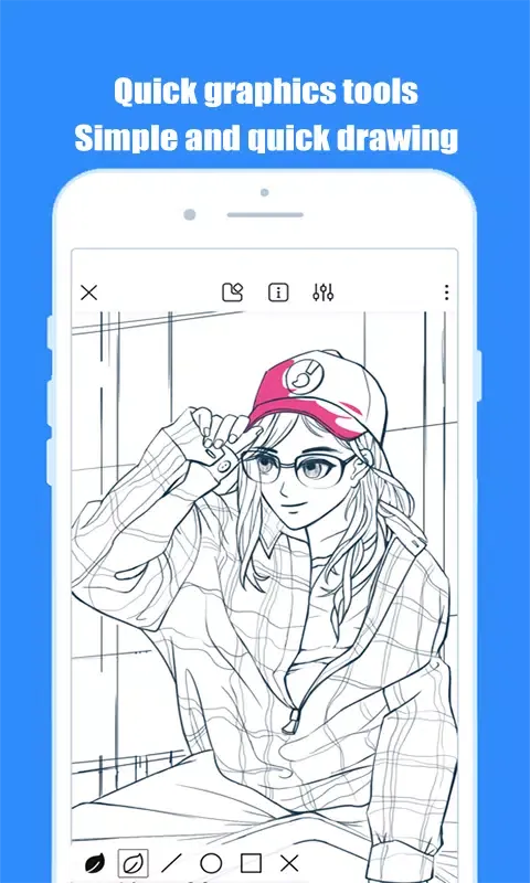 Captures d'écran de procreate