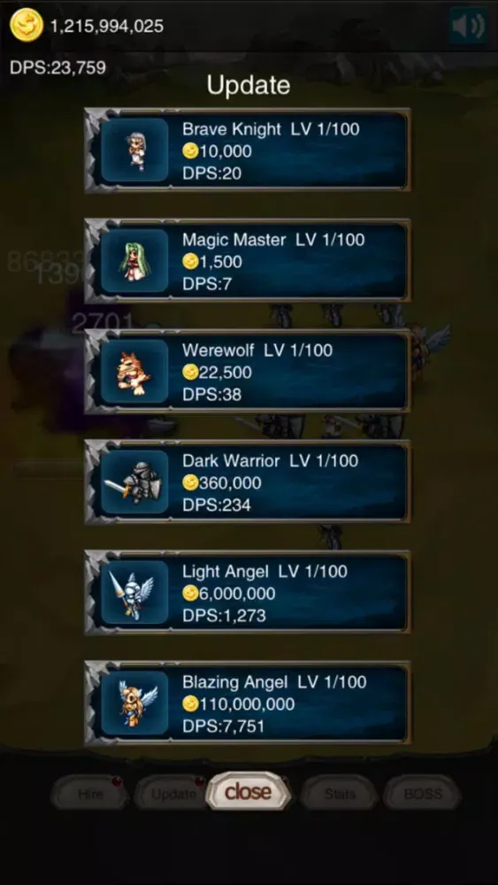 Ảnh chụp màn hình của Dark Warrior, Light Crusade