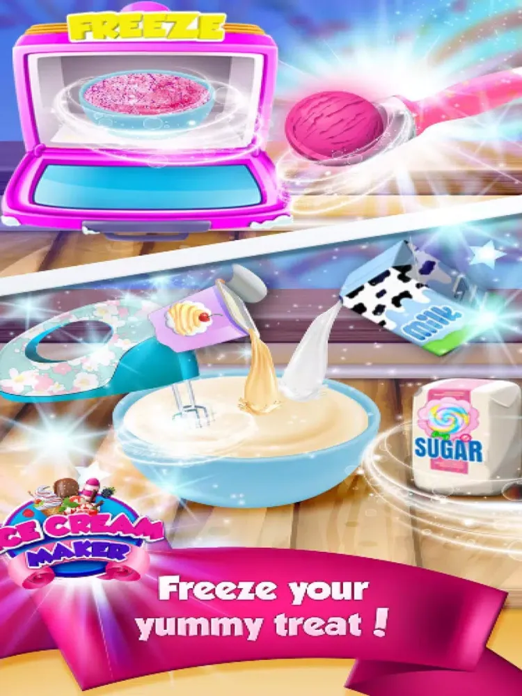 Capturas de tela do Ice My Sweet Little Princess iPad 