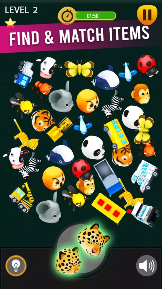 Pair Match - 3D Puzzle Game Screenshots