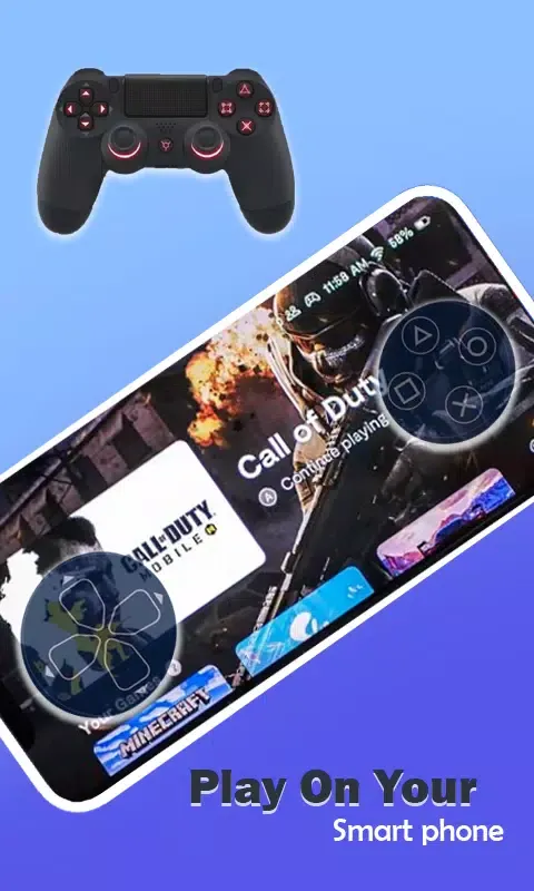 Game Controller for PS5 or PS4应用截图