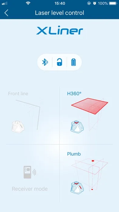Zrzuty ekranu CONDTROL XLiner Remote