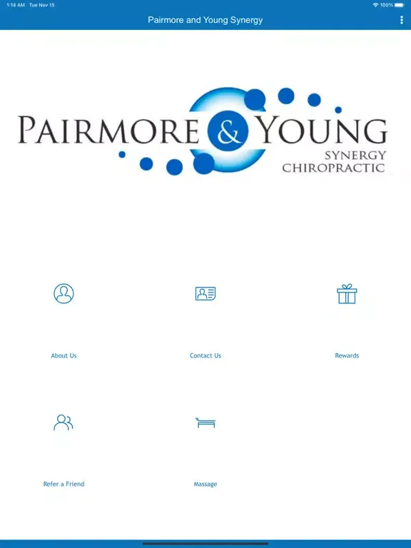 Tangkapan skrin Pairmore and Young Synergy iPad 