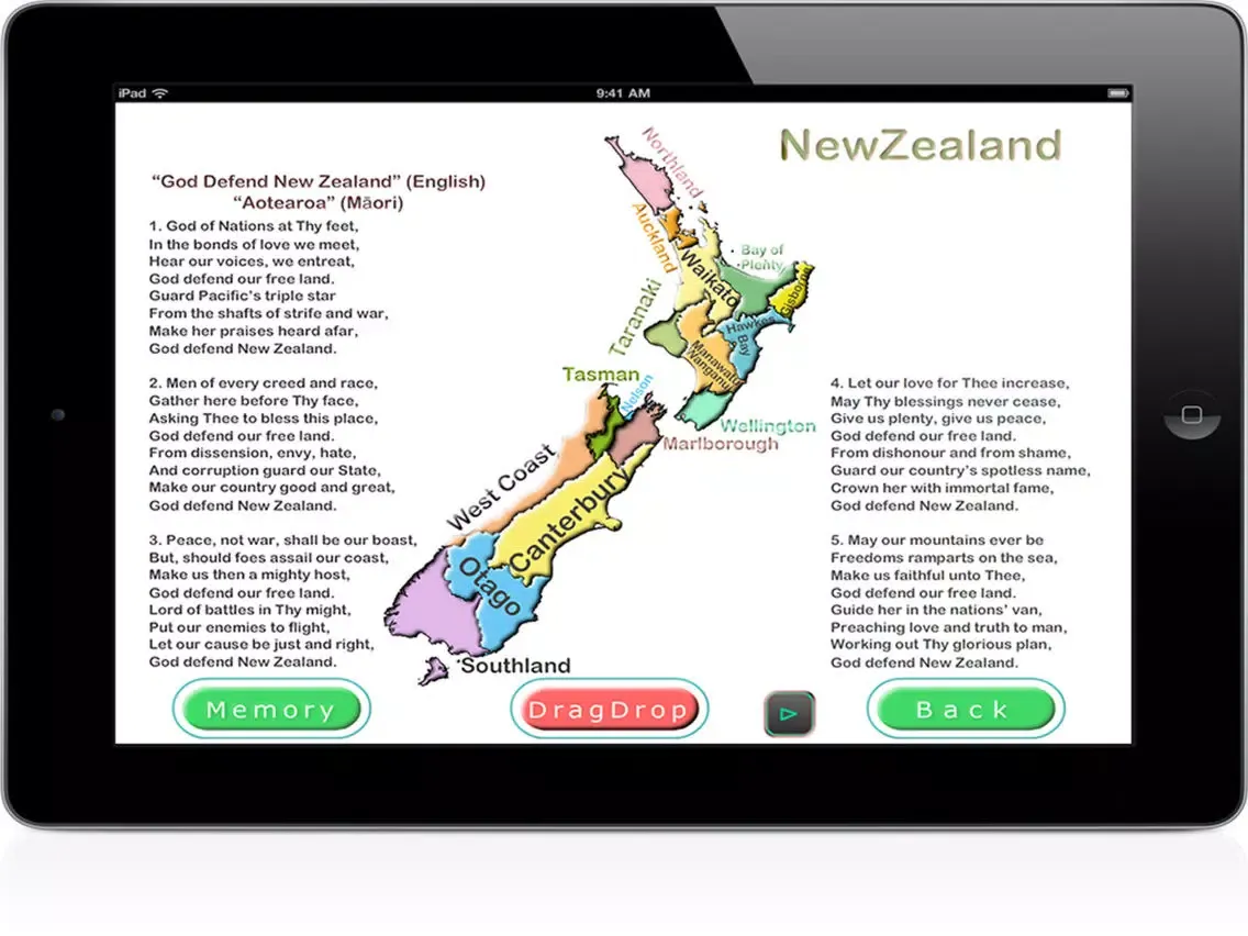 Zrzuty ekranu PairPlay Oceania iPad 