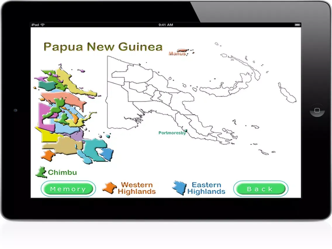Zrzuty ekranu PairPlay Oceania iPad 