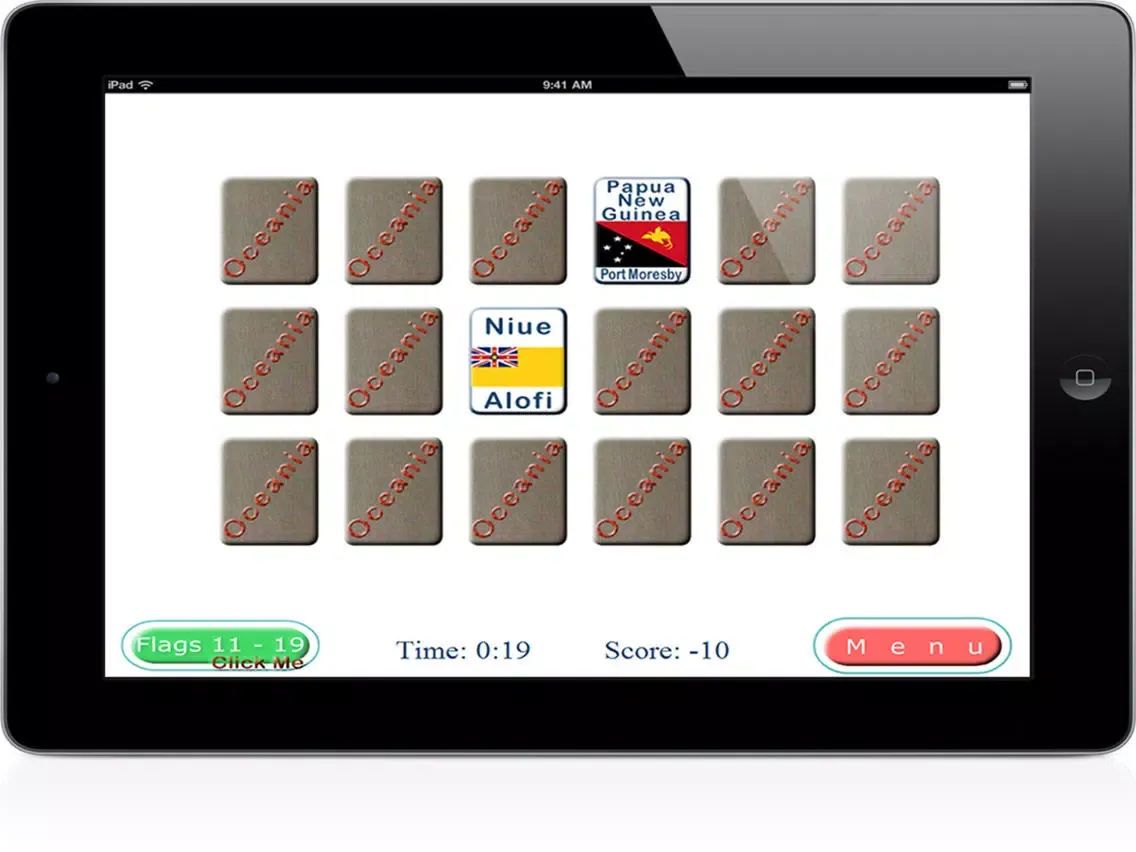 Zrzuty ekranu PairPlay Oceania iPad 
