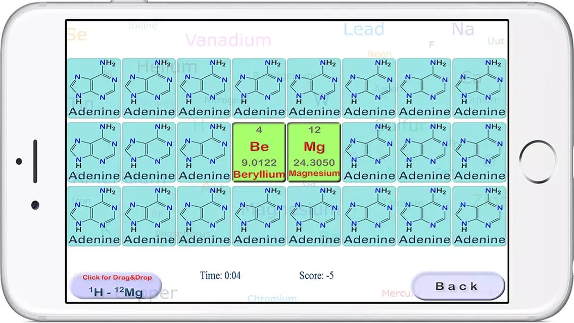 ภาพหน้าจอของ PairPlay Periodic Table for iPhone