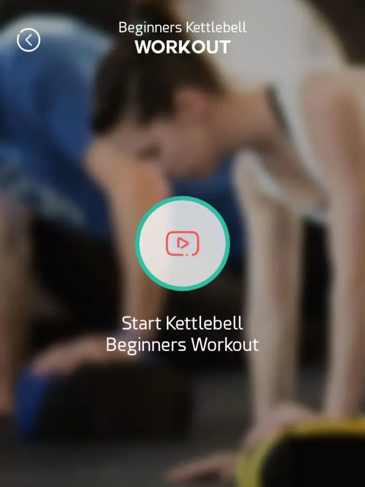 Captures d'écran de Beginners Kettlebell Workout iPad 
