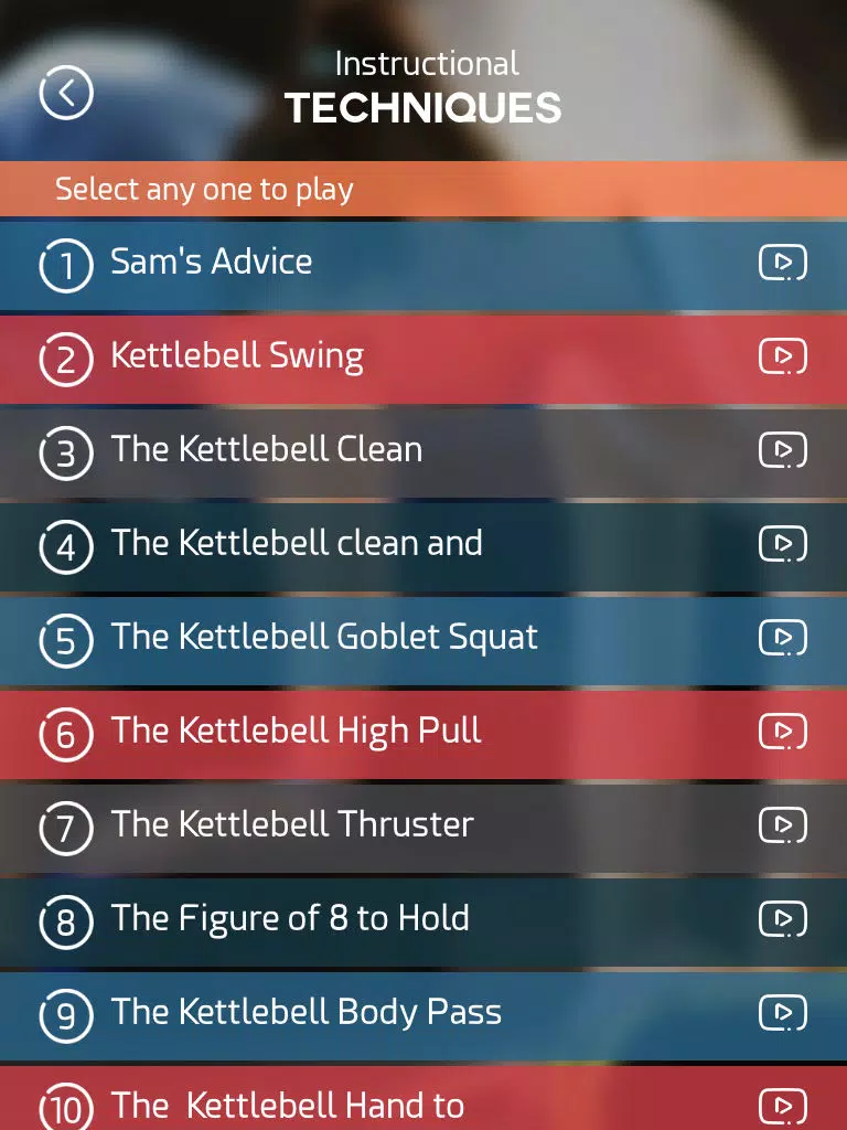 صور Beginners Kettlebell Workout iPad 
