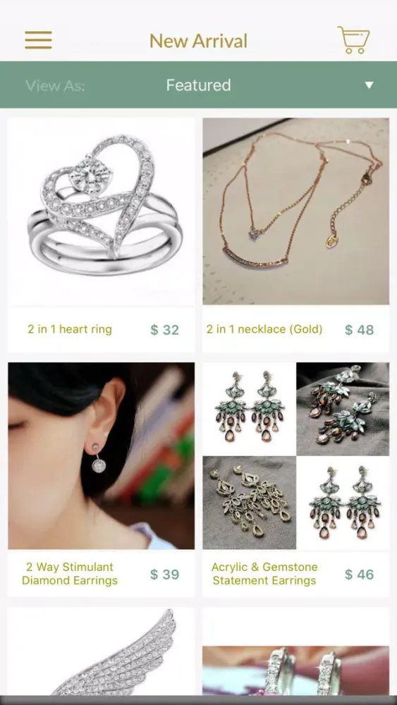 Zrzuty ekranu Luxe Jewelry