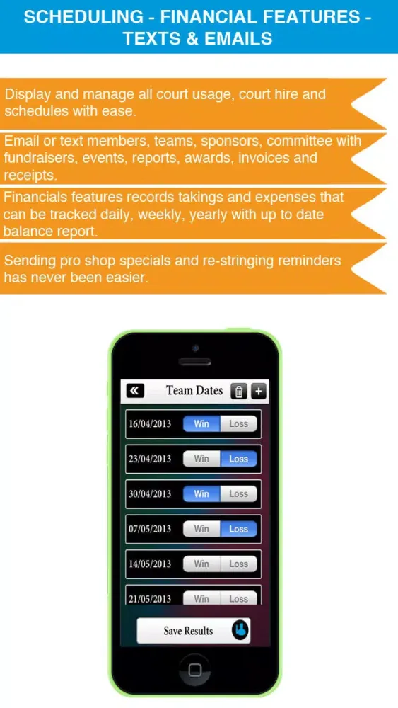 Sports Club Admin - Management Business solution应用截图