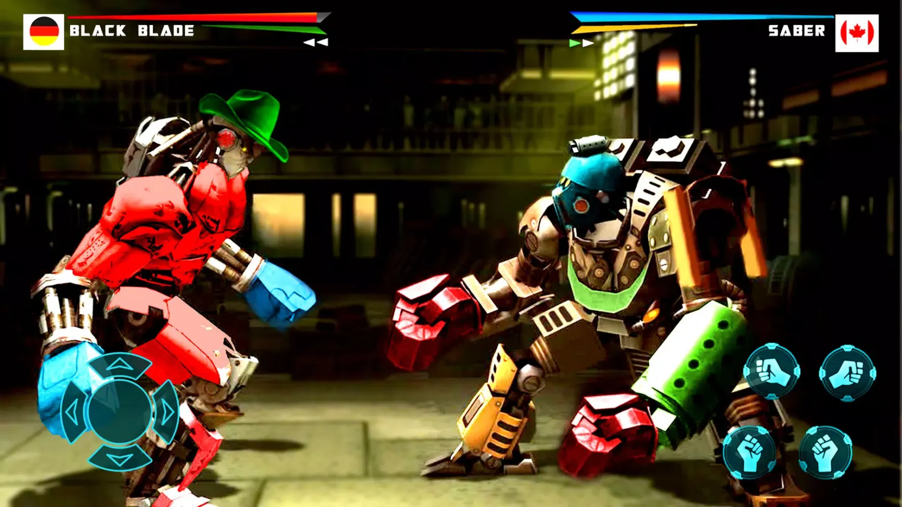 ภาพหน้าจอของ Mecha war: Robot Fighting Game