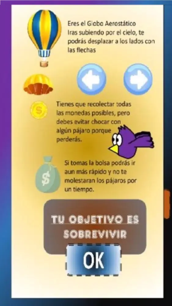 Capturas de tela do Money Birds Survive