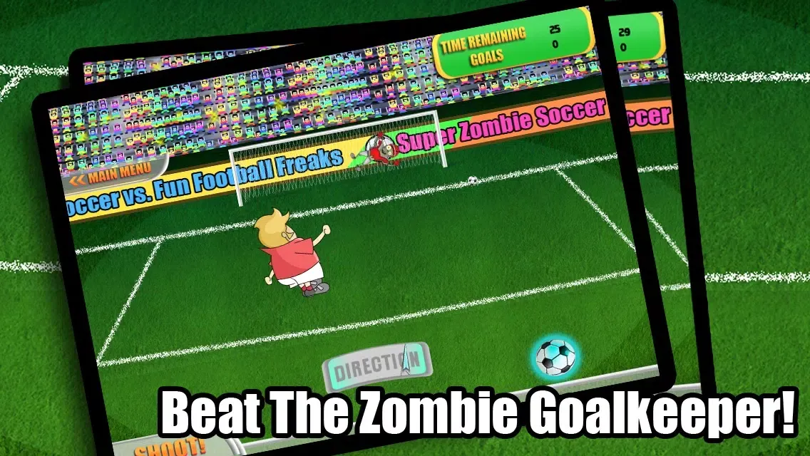 صور Super Zombie Soccer Sports vs Fun Fantasy Football Freaks