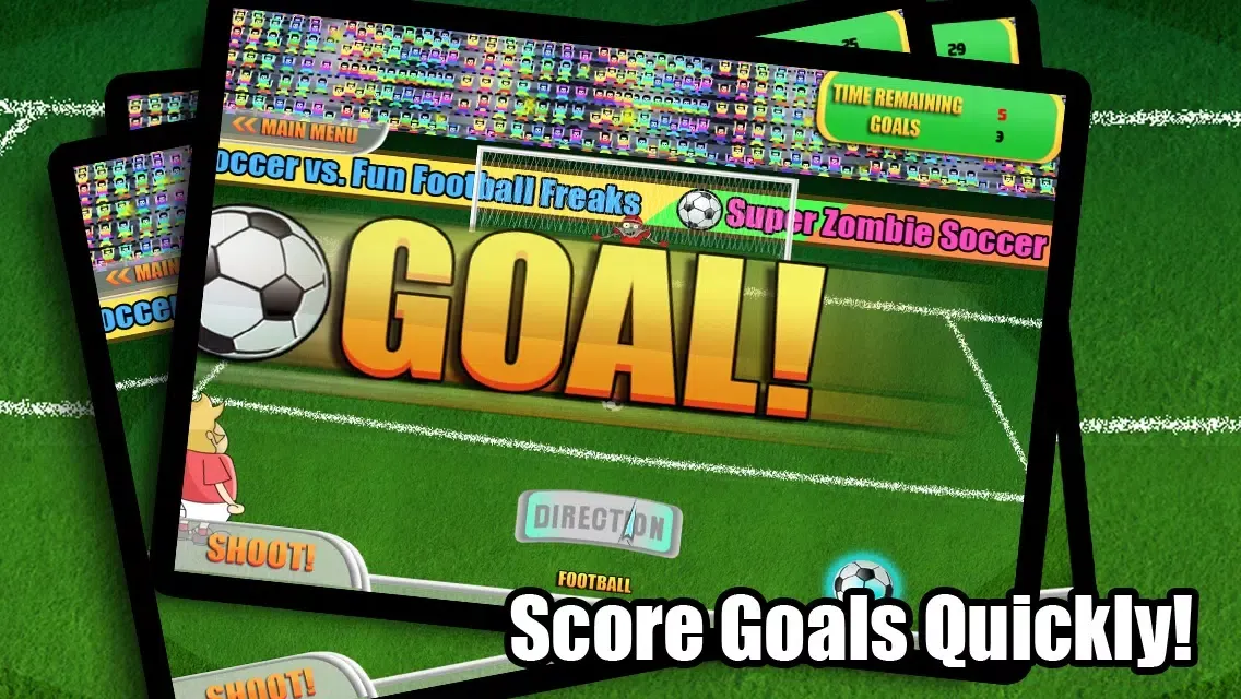 صور Super Zombie Soccer Sports vs Fun Fantasy Football Freaks