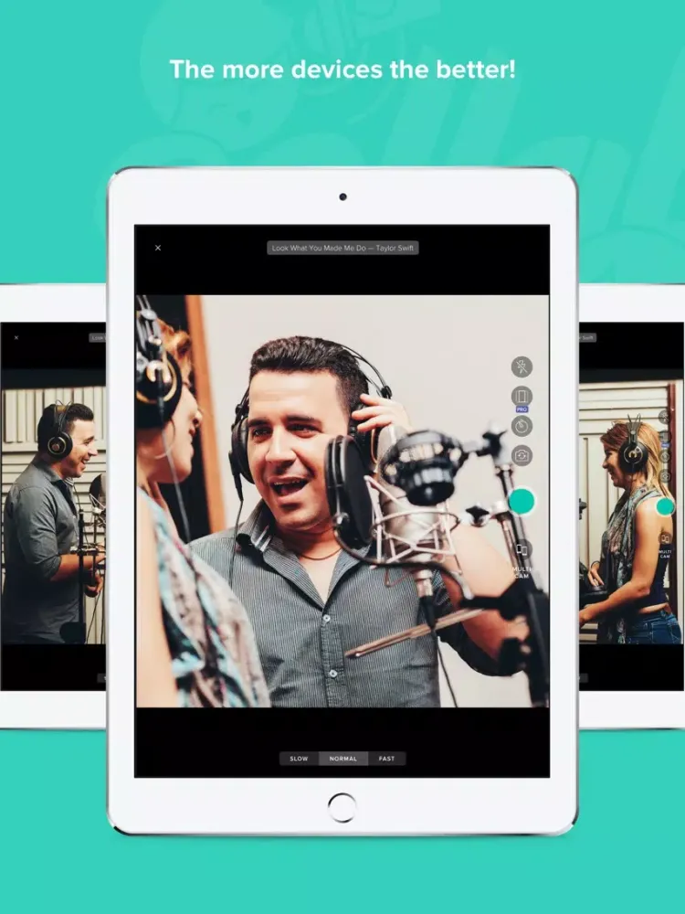 Скриншоты Collab - Music Video Editor iPad 