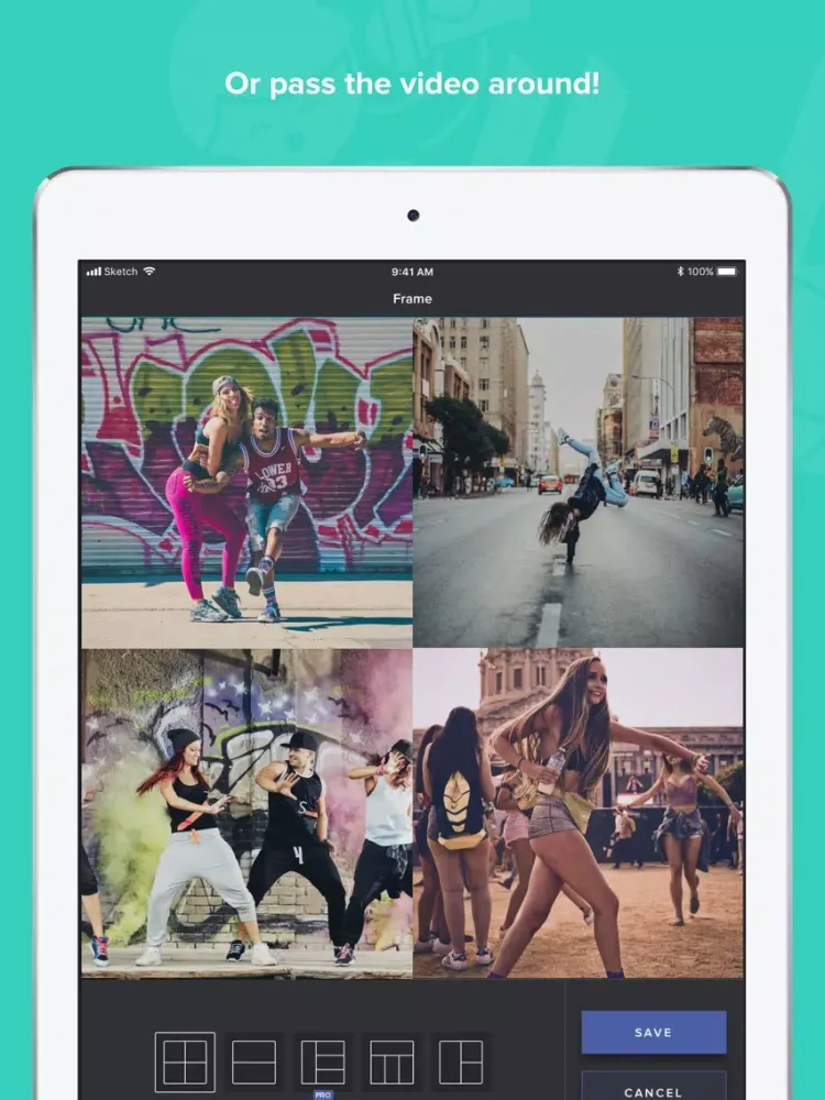 Скриншоты Collab - Music Video Editor iPad 