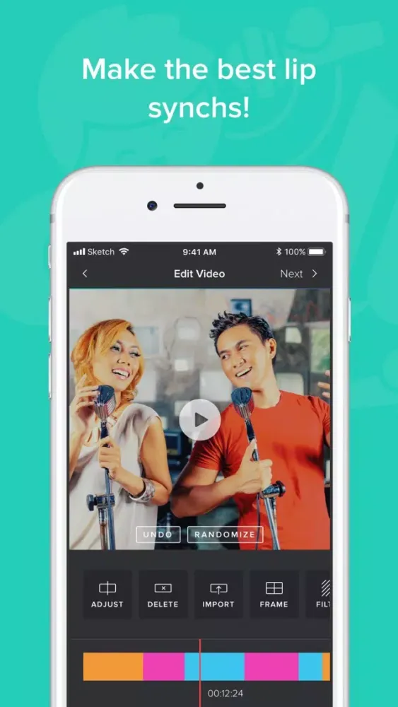 Скриншоты Collab - Music Video Editor