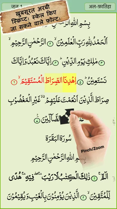 ภาพหน้าจอของ Hindi Quran Majeed