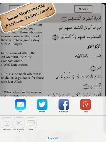 Quran Commentary - English Tafsir Uthmani iPad 应用截图