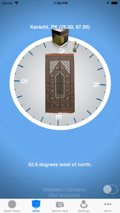 Salah Clock, Prayer & Qibla 스크린샷