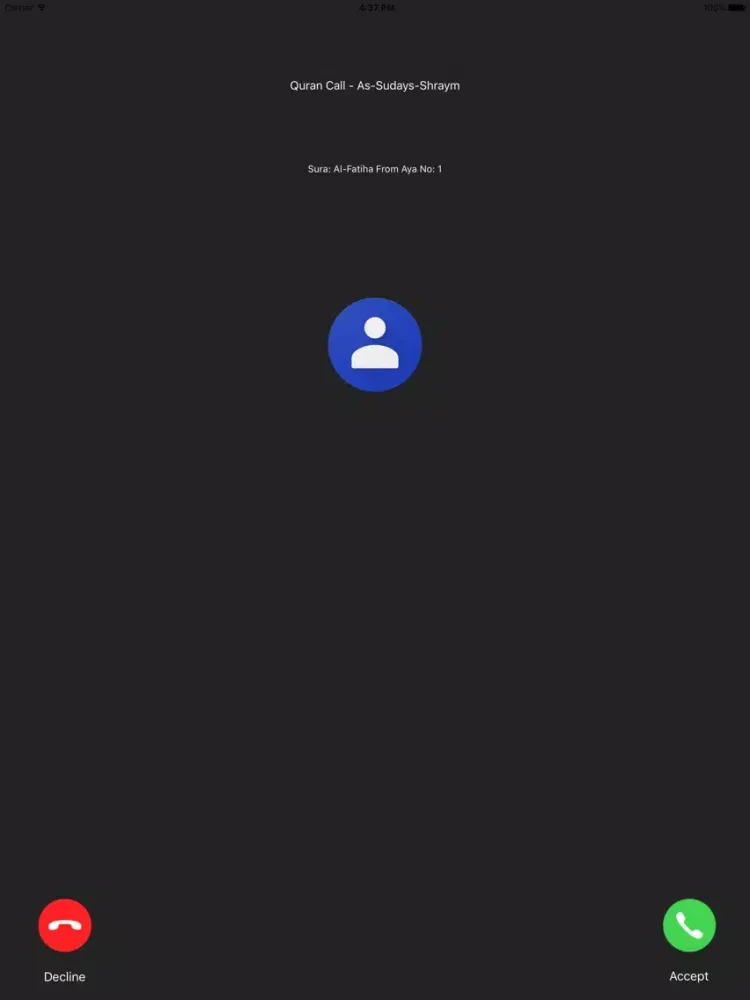 Capturas de pantalla de Quran Caller iPad 