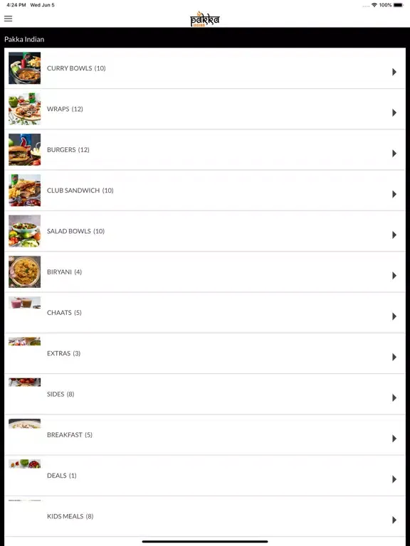 Скриншоты Pakka Indian iPad 